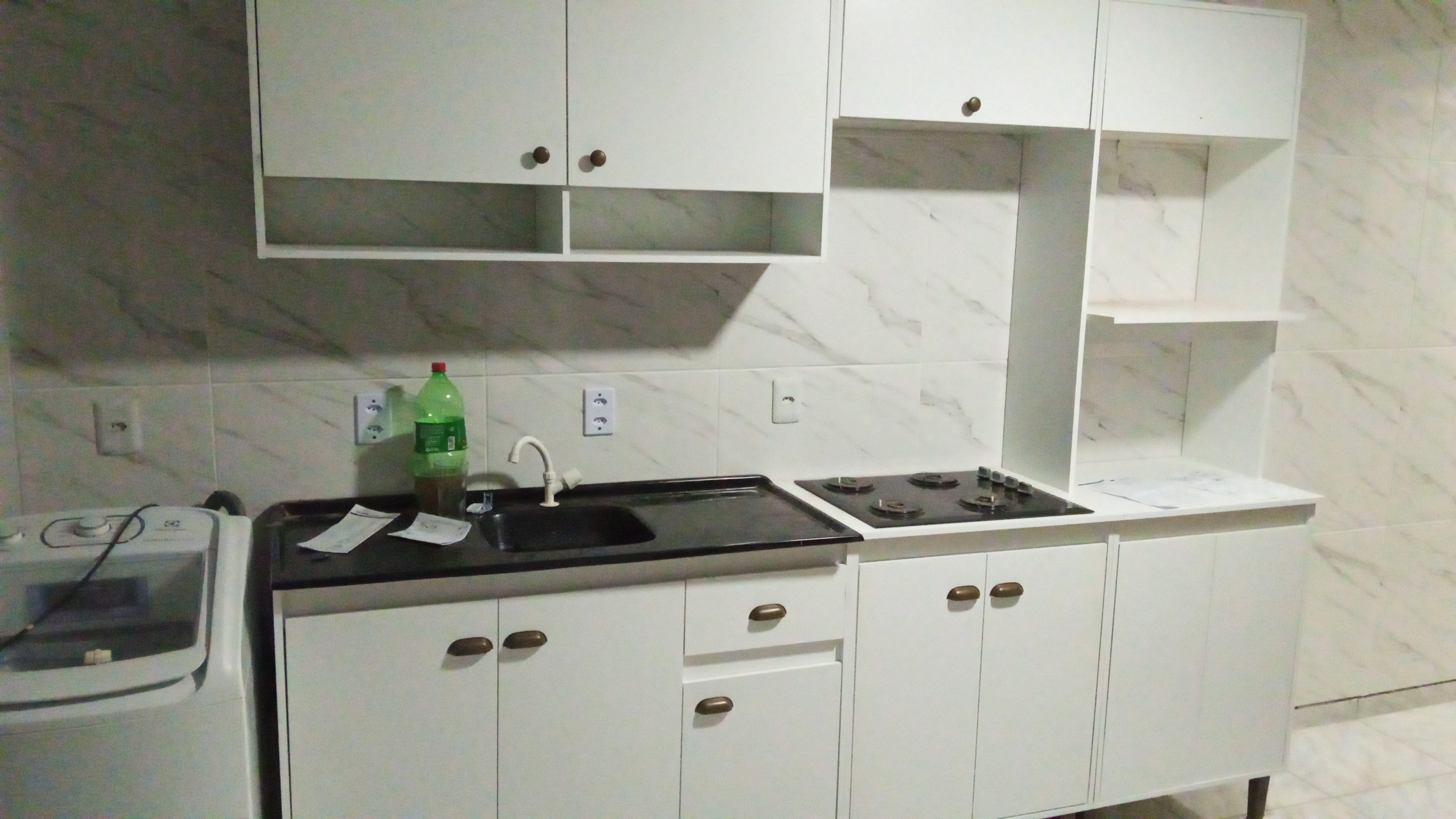 Montagem de cozinha